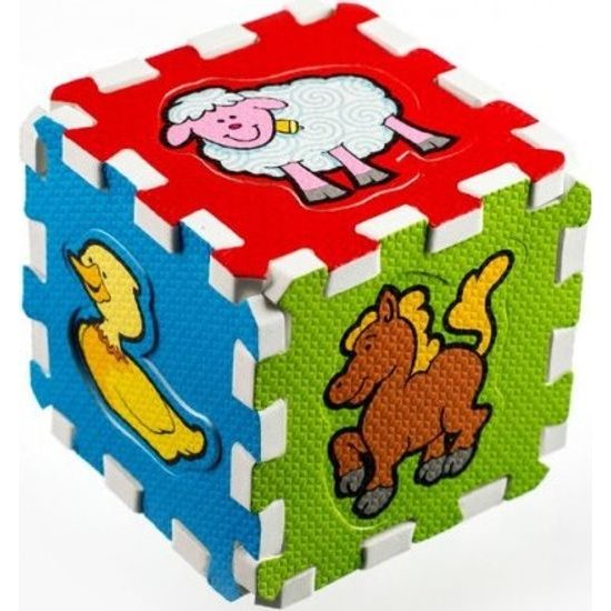 Pěnové puzzle - Moje první zvířátka - 6ks