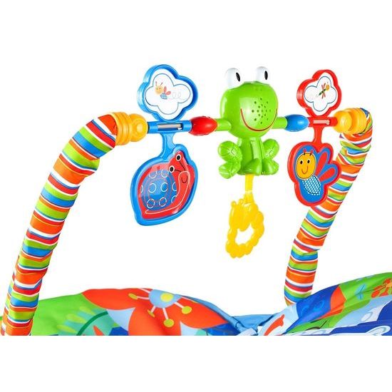 Kojenecké lehátko 2v1 s vibracemi Baby Bouncer