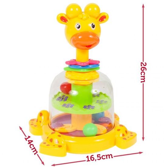 Rotující hračka pro nejmenší Giraffe Spinner