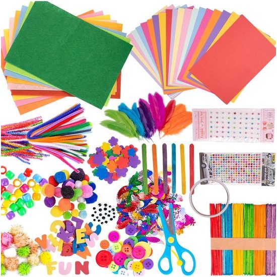 Velká kreativní sada Mega Kraft Kit - 1120 součástí