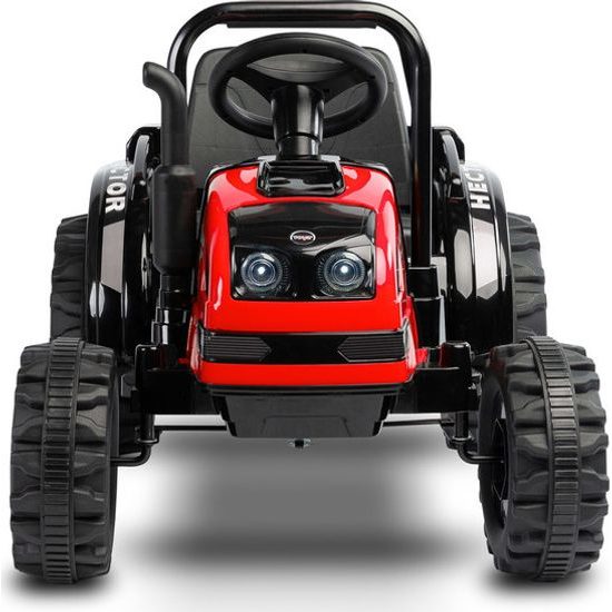 Elektrický traktor Hector červený