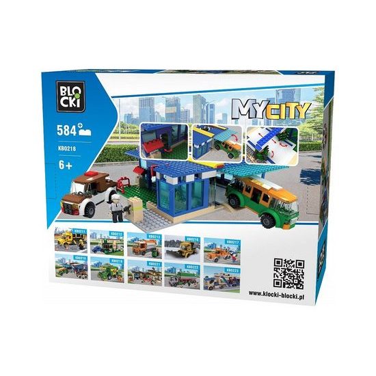 Blocki automyčka 584 dílků