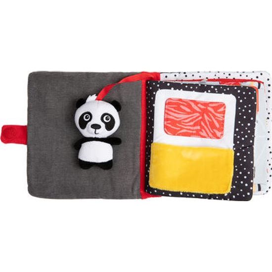 CANPOL babies Senzorická knížka PANDA BabiesBoo