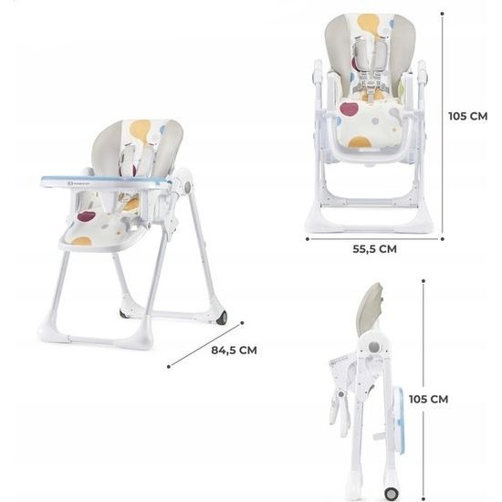 Jídelní židlička Kinderkraft Yummy multi