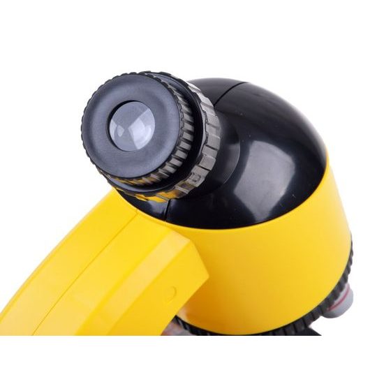 Dětský mikroskop na baterie Little Scientific žlutý