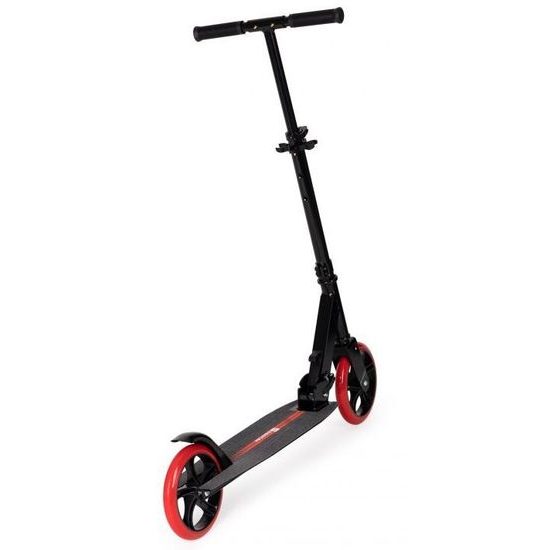 Ecotoys dětská skládací koloběžka s hliníkovým rámem Black Scooter