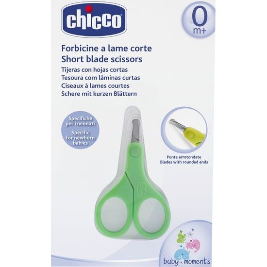 Nůžky pro novorozence krátké