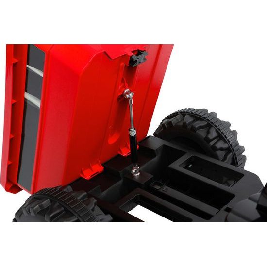 Elektrický traktor Hector červený