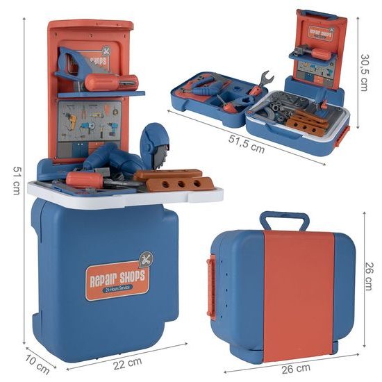 Dětská dílna v kufříčku Repair Shop