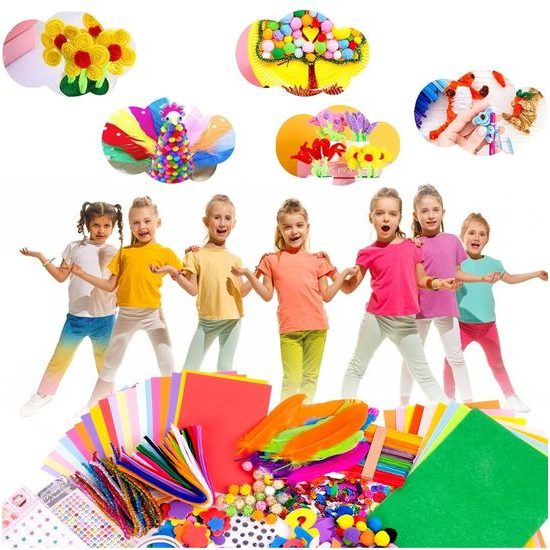 Velká kreativní sada Mega Kraft Kit - 1120 součástí