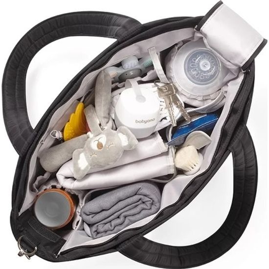 BABYONO Taška přebalovací Best Time Ever Black