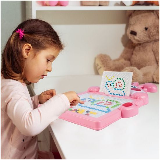 Magnetická tabulka Zajíček - růžová