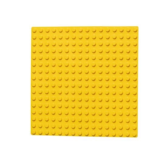 Podložka na stavění JUNIOR 16x16 bodů žlutá