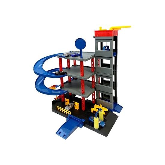 Parkovací garáž Parking Lot se 6 autíčky a hrací podložkou