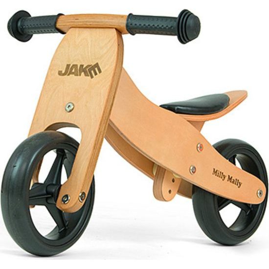 Dětské multifunkční odrážedlo kolo 2v1 Milly Mally JAKE Natural