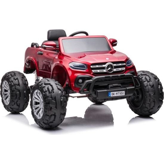 Dětské elektrické autíčko Mercedes DK-MT950 4x4 lakované červené