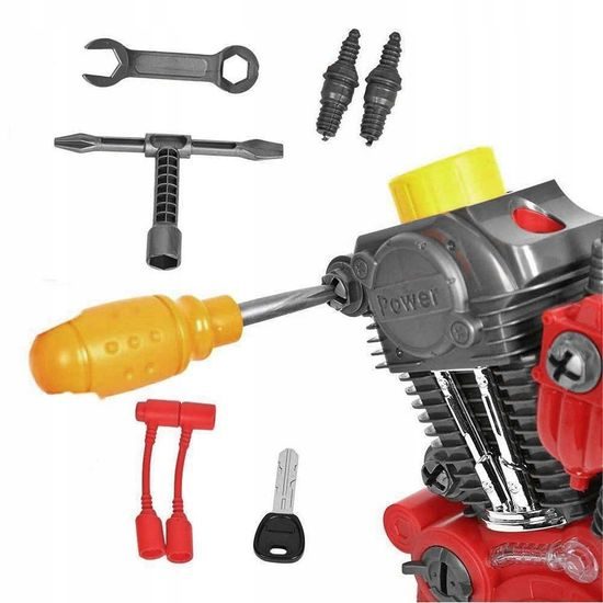 Doris šroubovací motor pro děti se zvukem Funny Engine