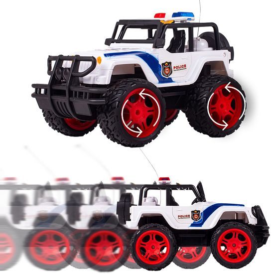Policejní auto na dálkové ovládání Super Police Car 1:14