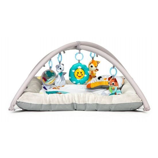 Ecotoys vzdělávací hrací deka se zvířátky Deluxe Gym