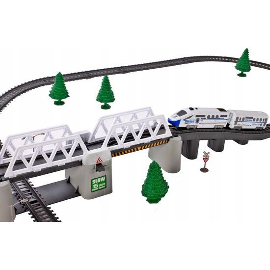 XXL vláčkodráha na baterie Power Train 366 cm