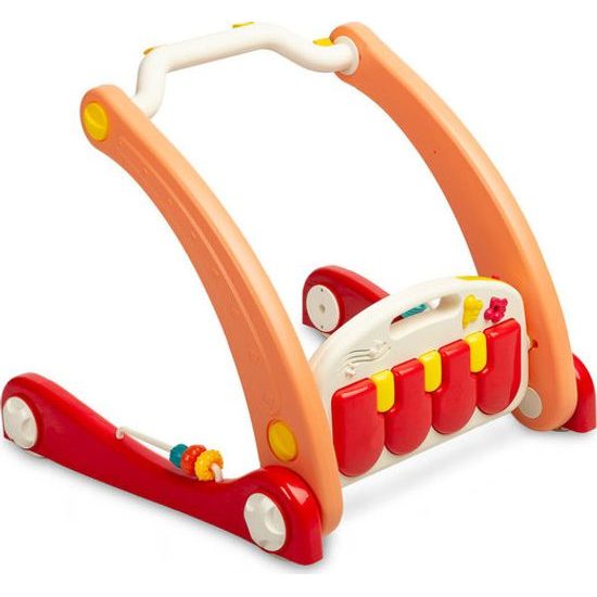 Dětské hrací chodítko 2v1 pink Toyz