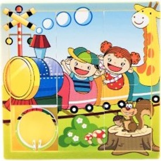 Přesouvačka hlavolam zvířátko - mix druhů