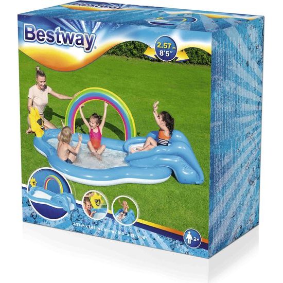 Nafukovací vodní hřiště 257 x 145 cm x 91 cm Bestway