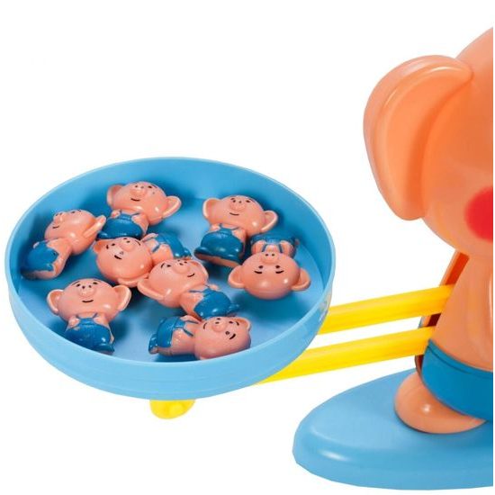 Naučná váha pro děti s prasátkem Balance Pig