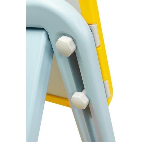 Dětská vzdělávací Magnetická tabule s židličkou TED - Toyz žlutá