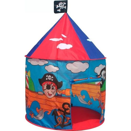 Ecotoys dětský stan Pirátský zámek