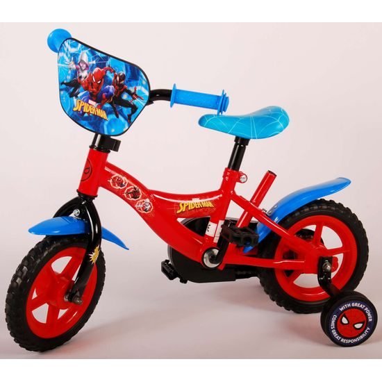 Dětské kolo s vodící tyčí Volare Spiderman 10"