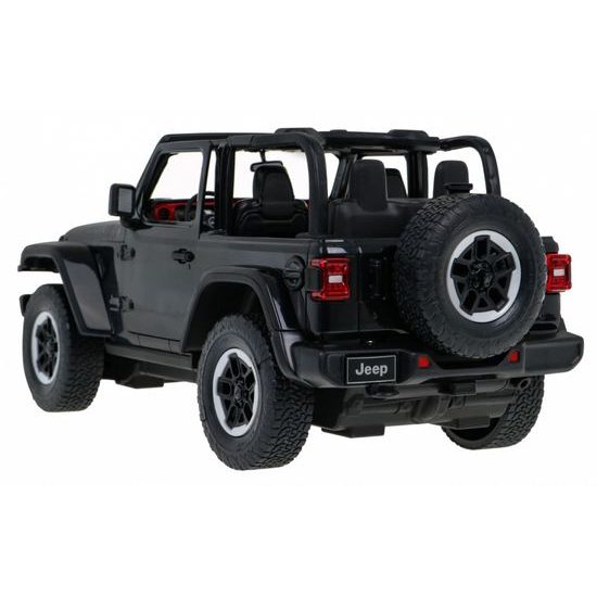 Rastar auto na dálkové ovládání Jeep Wrangler Rubicon 1:14 černé