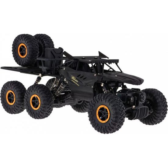 Auto na dálkové ovládání šestikolové Monster Truck oranžové 1:18