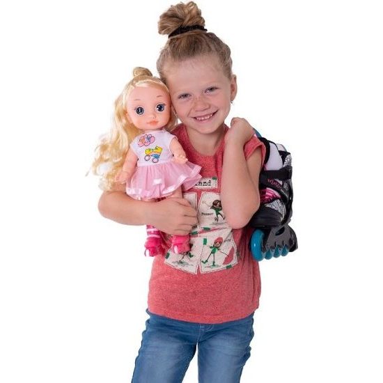 Panenka Niky bruslařka - na baterie