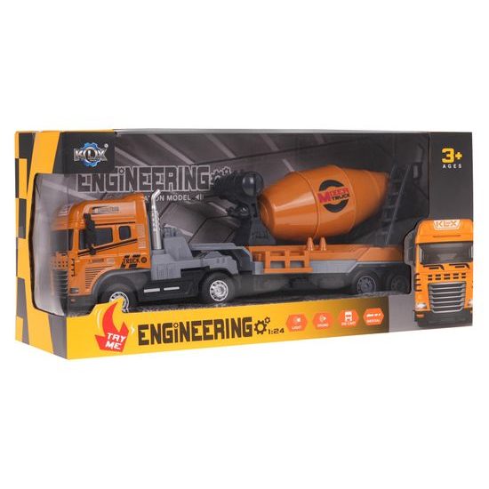 Míchačka na beton se světly a zvukem Mixer Truck