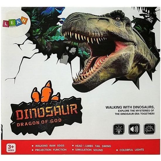 Dinosaurus na dálkové ovládání T-rex Zelený