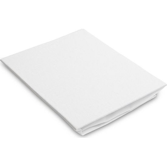 Bambusové prostěradlo do kolébky 40x90cm, bílé