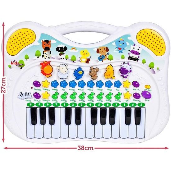 Dětské klávesy se zvířátky Animal Piano
