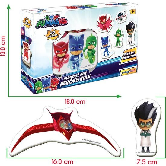 Sada magnetů PJmask 5031-32