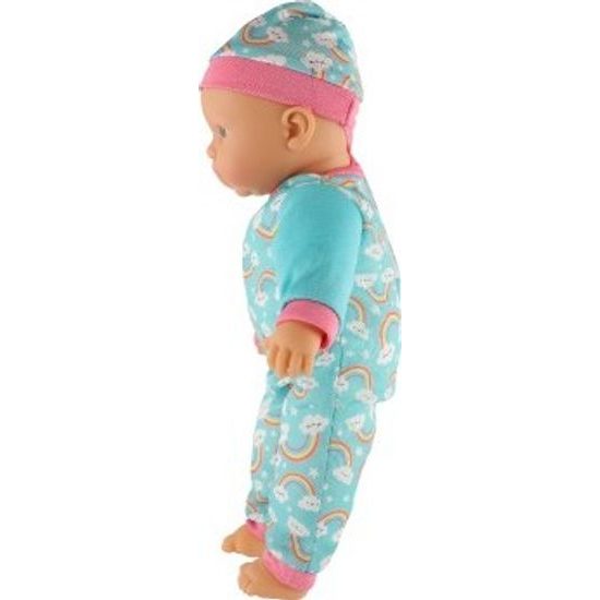 Panenka miminko - měkké tělo s lahvičkou s dudlíkem