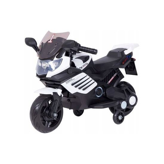 Dětská elektrická motorka K1200 bílá