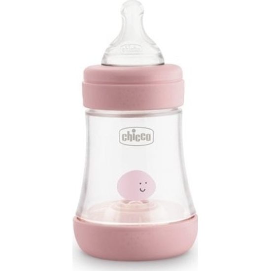 Chicco láhev kojenecká Perfect 5 silikon růžová 150 ml