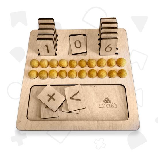 Počítání do 20- oboustranná deska s čísly