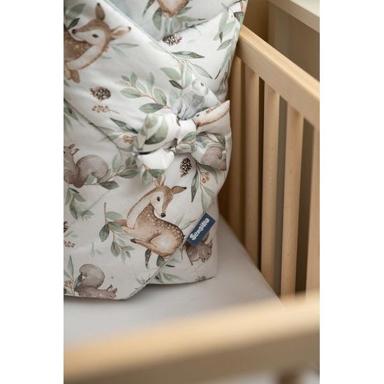 Zavinovačka Wafel Srnky 75 x 75 mátová