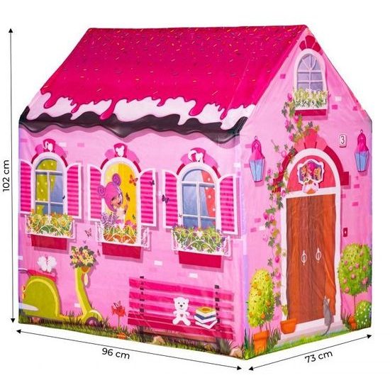 Ecotoys dětský stan Girl House