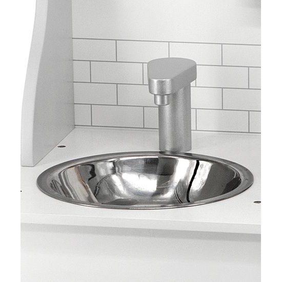 Dětská dřevěná kuchyňka Viga šedá