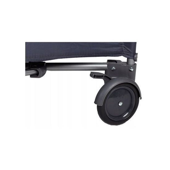 Ecotoys cestovní postýlka 610 černo-modrá