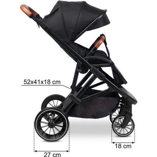 Sportovní kočárek Ratio black