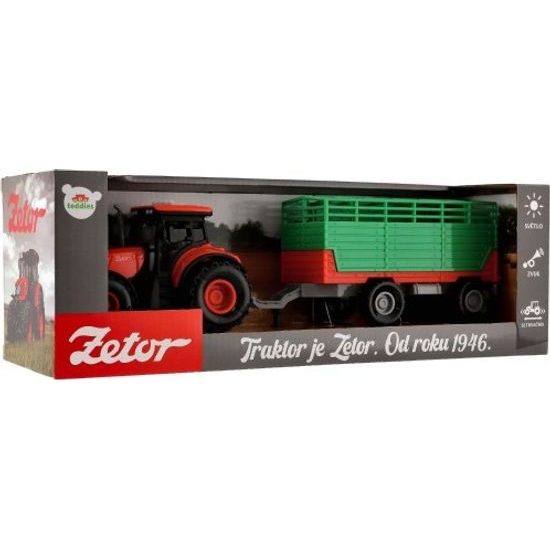 Traktor Zetor s vlekem