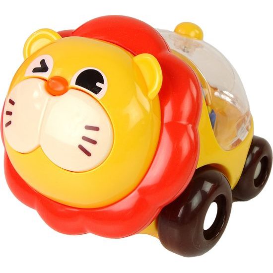 Sada autíček ve tvaru zvířat s kuličkami